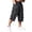 Dark Gray, variant on Sweat Shorts Men Lightweight Baggy Golf Long Cargo Shorts Below Knee Capri Pants, 2XL