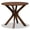 Mahogany, variant on Bowery Hill Dark Brown Finished 35-Inch-Wide Round Wood Dining Table