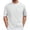 White, variant on Men's Summer Solid Color Fashion Large Size Round Neck T Shirt Soft T Shirts Unisex
