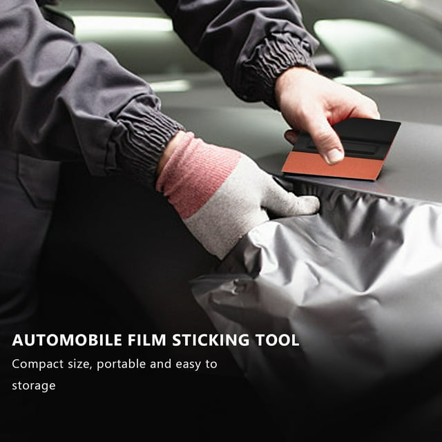 3Pack Magnet Suege Felt Edge Squeegee Vinyl Wrap Application Tools Film Squeegee Tint Tools Kit For Car Vinyl Wrap, Window Tint, Auto Graphic, Wallpaper,Decal Sticker Installation
