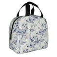 thumbnail image 2 of Easygdp Indigo Tie Dye Bolsa Térmica Premium - Tela Oxford Impermeable, Gran Capacidad, Bolsillo Frontal, Unisex para Trabajo, Escuela, Actividades al Aire Libre y Picnics, 2 of 8