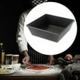 thumbnail image 1 of Bandeja rectangular para pizza, bandeja para hornear pan, resistente, multiusos, de aleación de aluminio, , para pizza, para usar en 10 pulgadas, 1 of 8