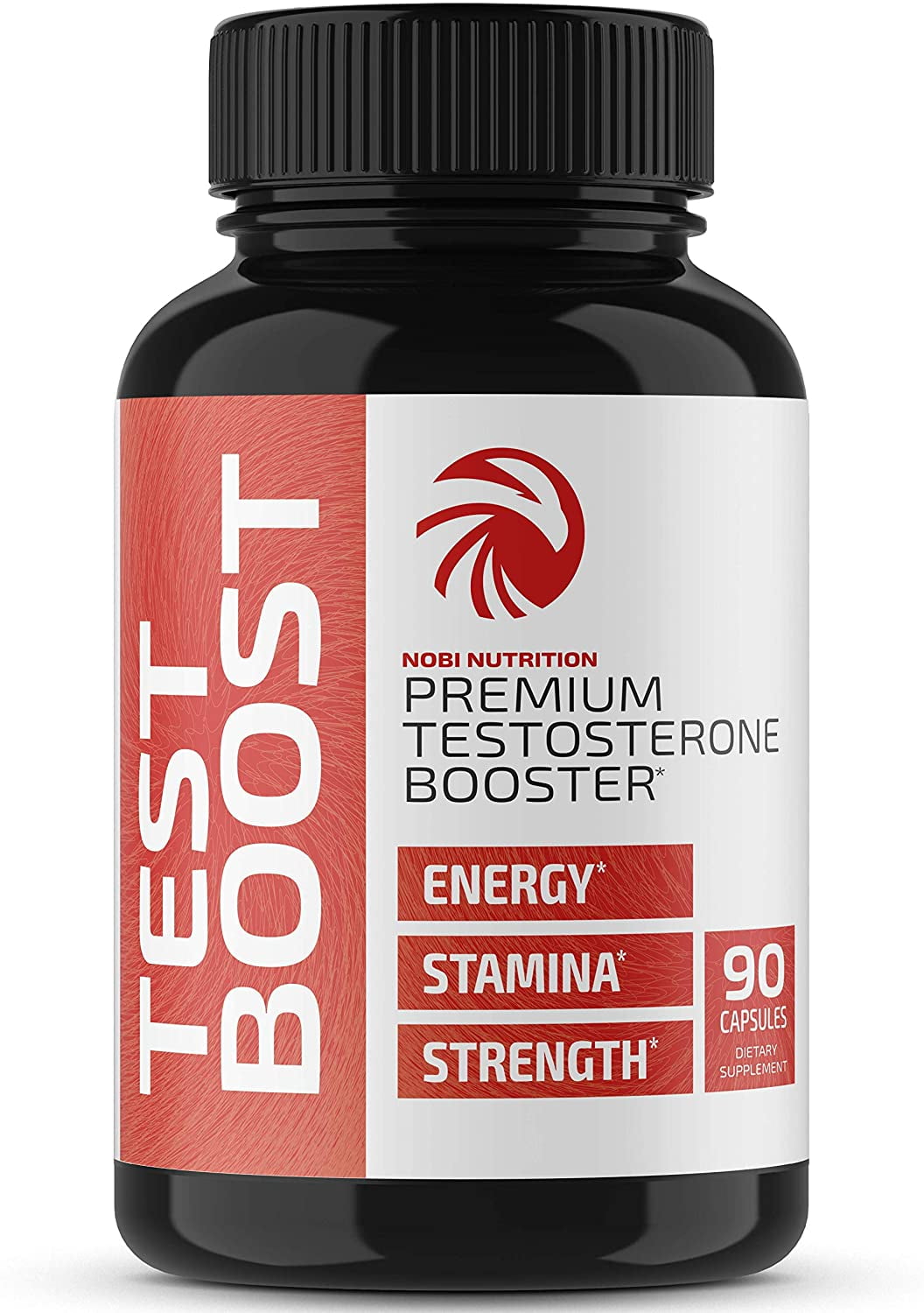 Extra Strength Testosterone Booster for Men - Nobi Nutrition 90ct Premium Test Booster Supplement for Energy, Performance, Stamina & Recovery - Male Enhancement Pills