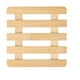 thumbnail image 2 of Juego de manteles individuales de madera redondos y huecos aislantes de 5 | Tapetes de mesa resistentes al calor de madera natural | Posavasos gruesos y huecos antideslizantes | Protege las, 2 of 8