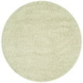 thumbnail image 2 of SAFAVIEH Harvey Solid Plush Shag Area Rug, Lime, 6' x 6' Round, 2 of 5