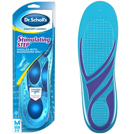 Dr. Scholl’s Comfort & Energy Stimulating Step Insoles for Men, 1 Pair, Size