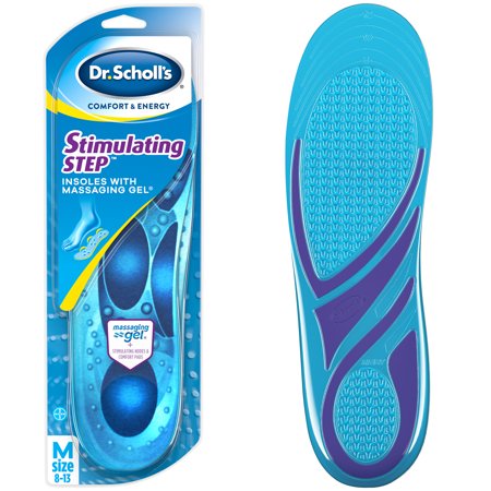 Dr. Scholl’s Comfort & Energy Stimulating Step Insoles for Men, 1 Pair, Size