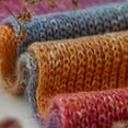 thumbnail image 6 of 3 Pack Knitting Yarn Wool Luxurious Warm-Toned Gradient Mohair Yarn Fine Polyester Thread for Crochet Sweaters Type 4, 6 of 9