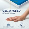 thumbnail image 2 of Dynasty Mattress 12 Inch CoolBreeze Gel Memory Foam Mattress, Twin XL, 2 of 8