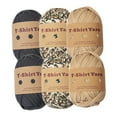thumbnail image 4 of 6Pcs Knitting Yarn T-shirt Yarn Chunky Yarn Spaghetti Yarn for Throw Blanket Craft , Set C, 4 of 10