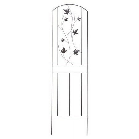Panacea Arched Leaf Trellises, Brown, 72"H, Pack of 5