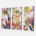 thumbnail image 3 of Designart Tropical VIntage Flowers III Canvas Wall Art, 3 of 4