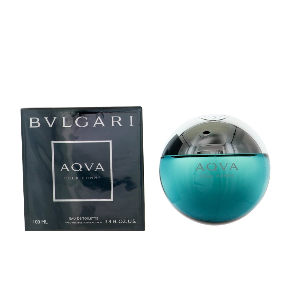 Bvlgari Aqva Eau De Toilette Perfume for Men - 3.4 oz EDT Spray
