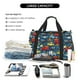 thumbnail image 5 of Disketp Vehicles Cartoon with Funny Drivers,Animal Drivers Bolsa de Viaje Tipo Duffle, Bolso de Mano para Fin de Semana para Mujer, Bolsa de Gimnasio Ligera para Hombre, Esencial para Viajes, 5 of 7