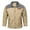 W01-Khaki, variant on Men's Casual Diamond Quilted Jacket Lightweight Packable Down Jacket Fall Winter Retro Coat Khaki XXXL
