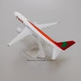 thumbnail image 2 of Avión de aleación de metal de 16 cm de HHCX, modelo de avión de la aerolínea Korean T Way Tway B737 Boeing 737 Airways, modelo de avión fundido a presión con soporte, juguetes de avión, 2 of 6