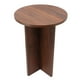 thumbnail image 3 of Mesa de centro redonda pequeña BuyWeek de madera maciza 40x54cm, 3 of 12