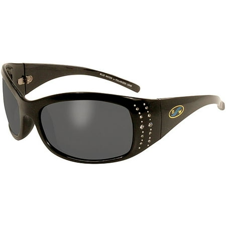 Biscayne Windshield - Biscayne GR Gloss Black Frame with Rhinestones
