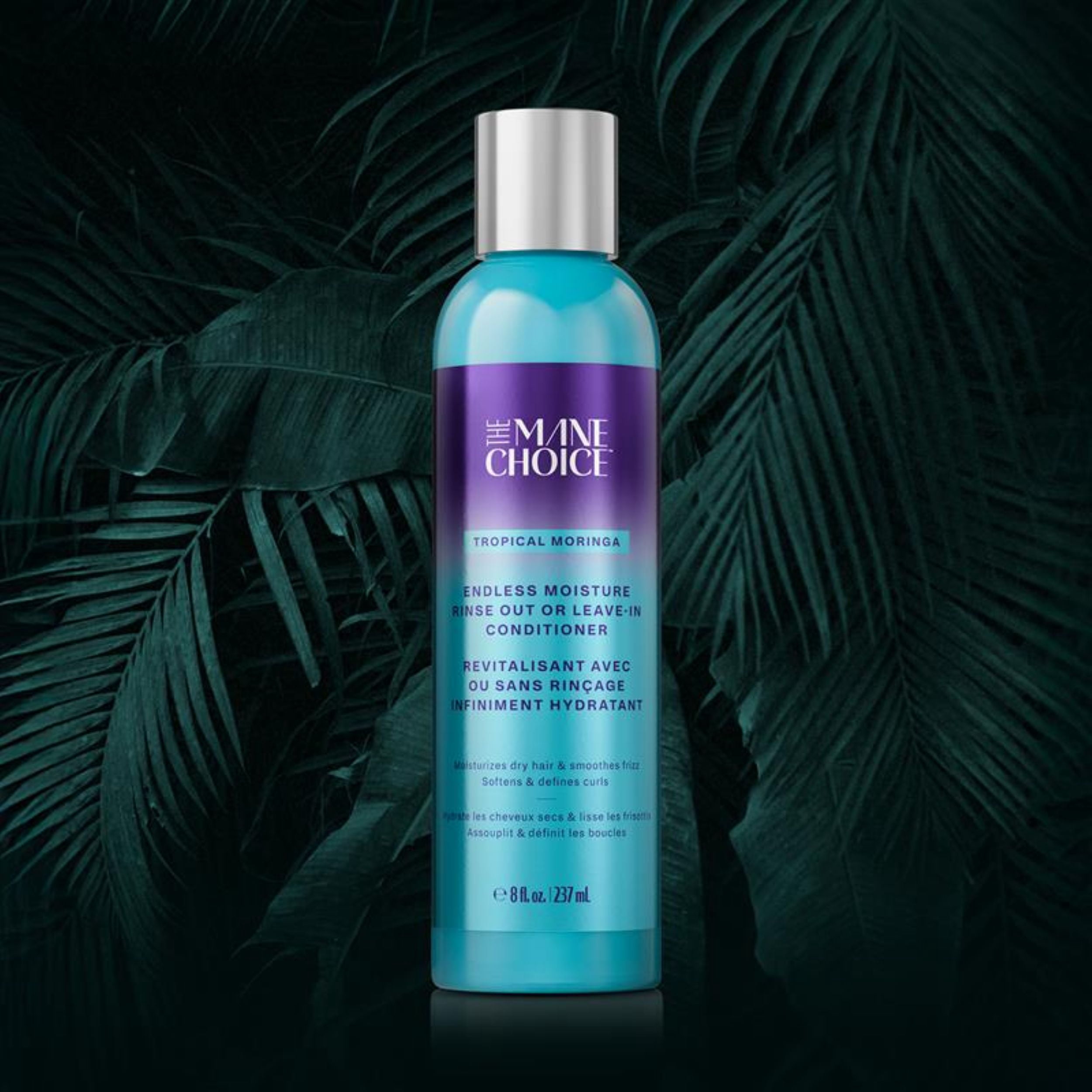 (2 pack) The Mane Choice Tropical Moringa Sweet Oil Endless Moisturizing Rinse Out or Leave-in Conditioner 8 oz. All Hair Type
