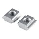 thumbnail image 2 of Aluprey 50pcs/Lot Tuerca de Ranura en T Deslizante de Acero al Carbono Recubierto de níquel para Accesorios de Perfil de Aluminio(欧标20型-M4), 2 of 14