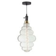 thumbnail image 4 of Bulbrite 810176 4W 2200K Beehive Shape Grand Filament LED Bulb with White Marble Pendant & String, Clear, 4 of 7