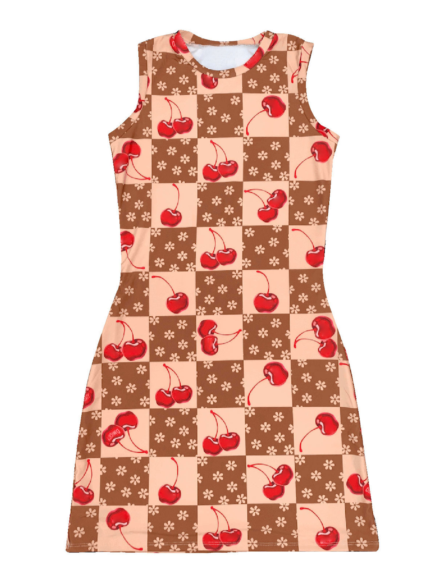 boho heart print mini dress for womens y2k 90s bodycon