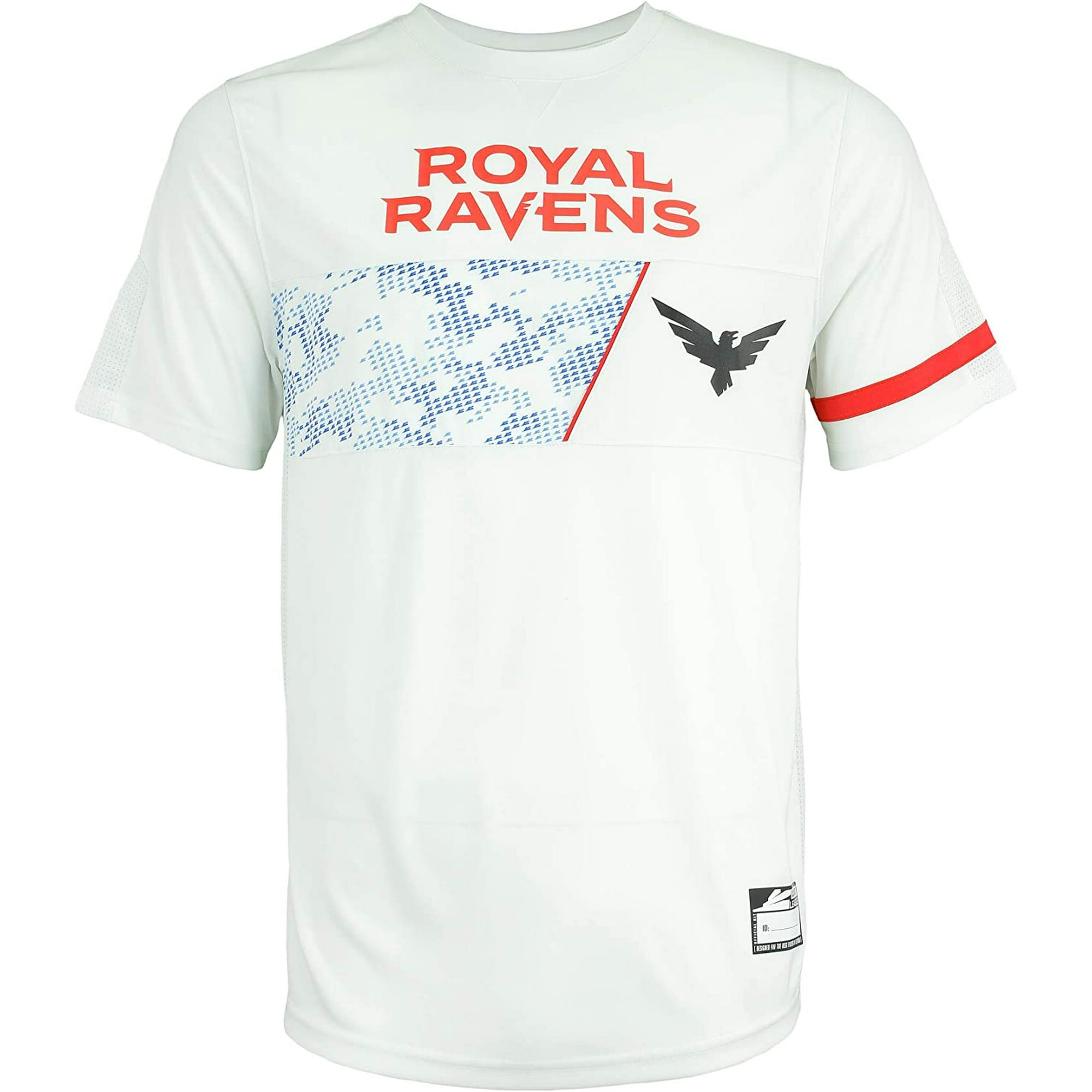 Outerstuff London Royal Ravens White Jersey / 2XL