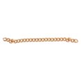 thumbnail image 2 of Curb Chain, Elegant Style Craft Chain Iron Material DIY Making  For Necklaces For Bracelets ANGGREK Oro, 2 of 8