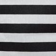 thumbnail image 4 of Design Imports CAMZ14344 Panier à Linge en Coton Polyester Enduit de PE Rayé Noir Rond 13.5x13.5x20, 4 of 4