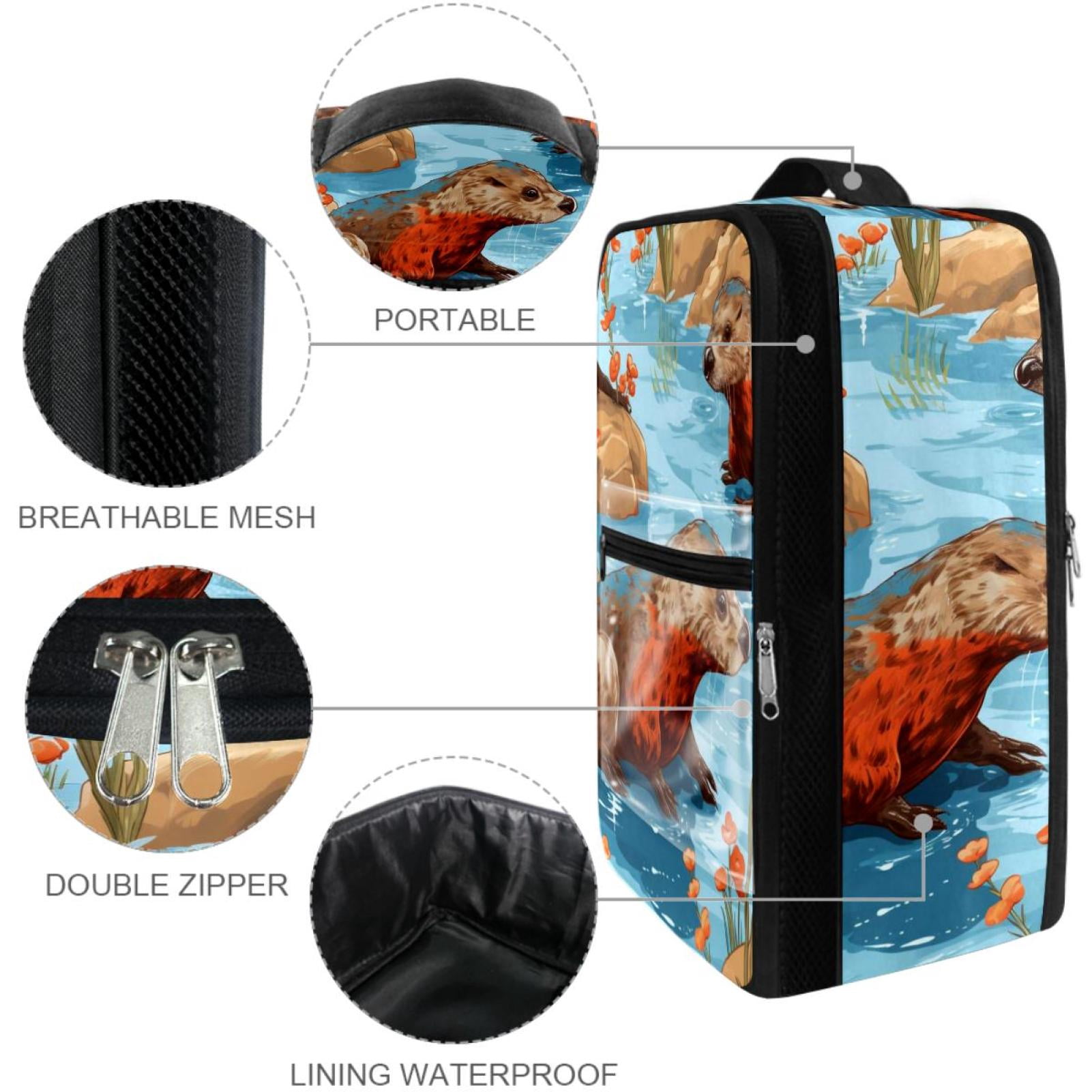 Platypus Polyester Shoe Organizer Box - Convenient Storage Solution for Shoes - 23x31cm/9x12in Size