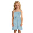 thumbnail image 3 of Ttyddzy Woman' Casual-Dresses Sleeveless Camisole A-Line Dress for 2Y-7-8Y，Some Blue and White Colors, 3 of 8
