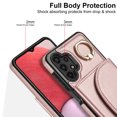 thumbnail image 6 of for Samsung Galaxy A53 5G Wallet Case with Card Holder Women Men, Flip PU Leather Kickstand Shockproof Protective Phone Cover Magnetic Clasp 360 Rotation Ring Stand for Samsung A53 5G, Rosegold, 6 of 7