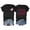 ZABlack, variant on Trendfront Womens Double Sided T-Shirt 4th Of July Crewneck Short Sleeve Loves Jesus And America Too Tee Distressed Flag Printed 250th Anniversary USA Pullover Tops