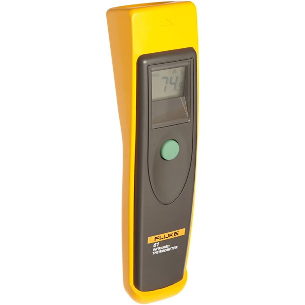 Fluke 61 Handheld Infrared Thermometer, 9V Alkaline battery, 0 to 525