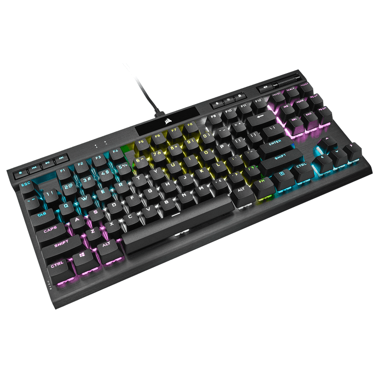 Corsair K70 RGB TKL Champion Series Optical-Mechanical Gaming Keyboard;  Detachable USB Type-C Cable