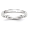 thumbnail image 6 of 14K White Gold 3mm Bevel Edge Comfort Fit Band Ring Size 5, 6 of 7