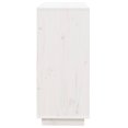 thumbnail image 5 of vidaXL Buffet Blanc 74x35x80 cm Pin Massif, 5 of 5