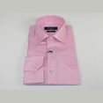 thumbnail image 3 of Mens 100% Cotton Oxford Shirt Manschett by Quesste Turkey Slim Fit 4029-02 Pink, 3 of 6