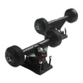 thumbnail image 1 of Rueda y eje de patineta Almohadillas de patineta Profesionales de alta velocidad Doble balancín Negro, 1 of 5