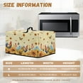thumbnail image 5 of TSOVTHRID Microwave Oven Dust Cover Dust-Proof Heavy Duty Microwave Oven Cover with Handle Decor Accessories for Kitchen, Sunflower Rooster Chicken Butterfly Print, 18.25"W x 14.5"D x 11"H, S, 5 of 7
