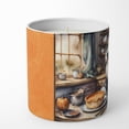 thumbnail image 2 of Caroline's Treasures DAC1733CDL Bearded Collie Fall Kitchen Pumpkins Decorative Soy Candle, 10 oz, multicolor, 2 of 4