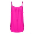 thumbnail image 4 of LIZUOJUNF Clothing Pink Summer Tank Tops for Women Vacation Outfits 2024 Fashion Trendy Clothes Loose Fit Sleeveless Tops, 4 of 7