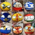 thumbnail image 2 of Juguetes de peluche de bola campestre para niños, bolsa de bola de Polandball, monedero colgante, bolas de campo, muñeca de peluche de juguete, regalos de Navidad para niños, 10cm, 2 of 4