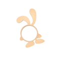 thumbnail image 2 of ziyahi Montessori Sensory Busy Boards Accessories Cognition Game Sensory Toys Rabbit Mirror, 2 of 9