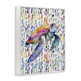 thumbnail image 2 of Stupell Industries Tropical Turtle on Colorful Dots White Framed Giclee Art, 16 x 20, by Shelly Craig, 2 of 8