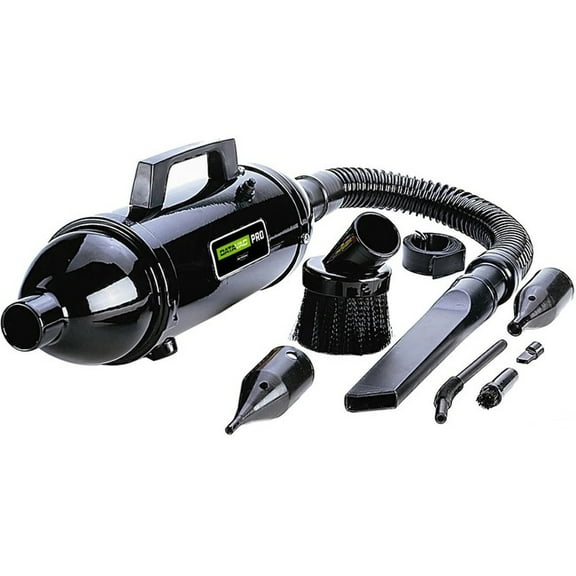 DataVac 117-926931 Handheld Steel Vacuum/blower, 0.5 Hp, Black