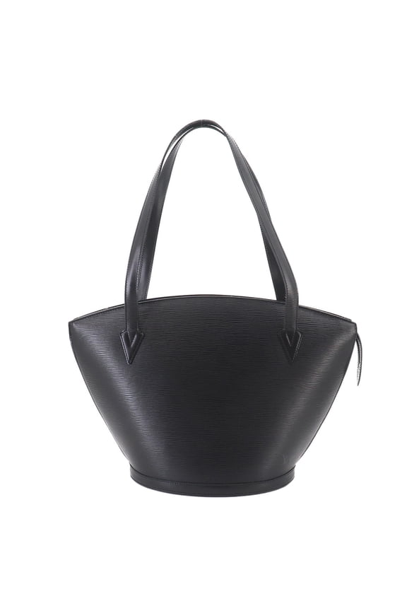 Pre-Owned Louis Vuitton Epi Saint Jacques Tote Handbag, Leather, Noir Black, M52262