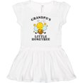 thumbnail image 3 of Inktastic Cute Bee Grandpa's Little Honeybee with Stars Girls Baby Dress, 3 of 5