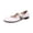White, variant on Mary Jane Shoes for Women Comfortable Ballet Flats with Buckle Strap Dressy Office Work Flat Mary Janes Business Casual