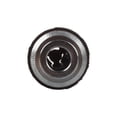 thumbnail image 4 of 2X 1/4 de Pulgada Cromo Cilindro Enchufe de Montaje Insertado de Guitarra Electrica Guitarra Bajo, 4 of 5